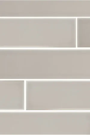 Carrelage effet zellige 5x40 cm VITRAL LIGHT GREY Vente Directe